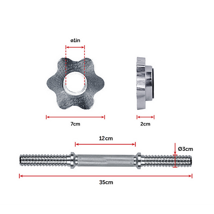 20KG Dumbbell Adjustable Weight Set.