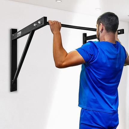 Wall Mounted Pull Up Bar – Heavy Duty Chin Up Station for Home Upper Body Training.