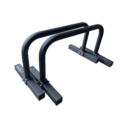 Steel Parallette Bars for Push Ups, Dips & Calisthenics Home Strength Training.