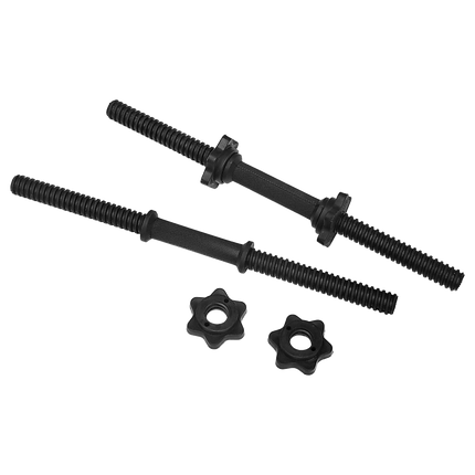 45cm - 1 Pair Dumbbell Bar 25mm Diameter - PVC Coated Dumbell Handle.