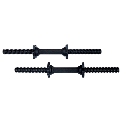 45cm - 1 Pair Dumbbell Bar 25mm Diameter - PVC Coated Dumbell Handle.