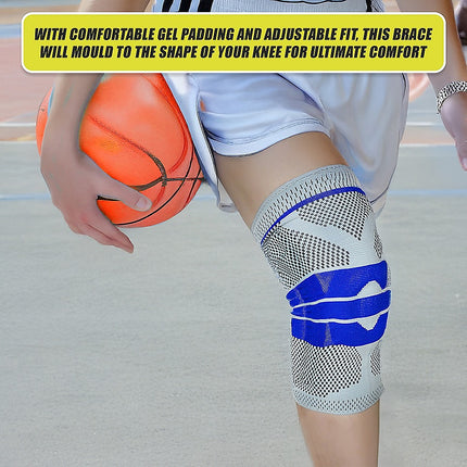 Full Knee Support Brace Knee Protector Large.