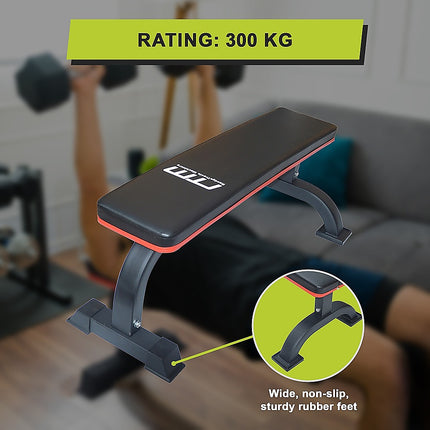 Commercial Flat Weight Lifting Bench.
