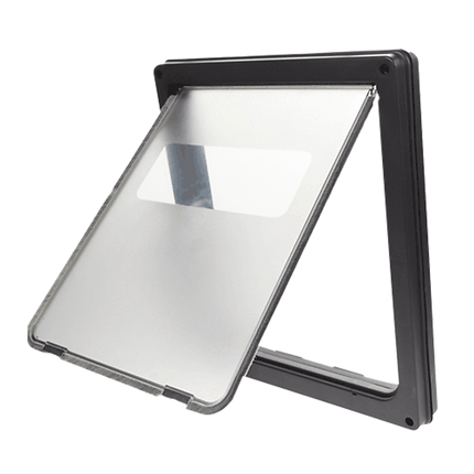 Pet Cat Dog Safe Security Flap Locking Door.