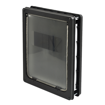 Pet Cat Dog Safe Security Flap Locking Door.