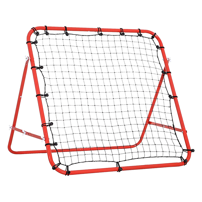 100x100cm Soccer Rebound Net Trainer – Football Rebounder for Practice & Training.