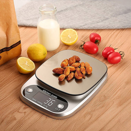 Digital Kitchen Scale LCD Electronic Postal Food Weight Scales 10kg/1g.