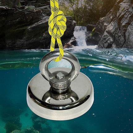 112Kg Salvage Strong Recovery Magnet Neodymium Hook.
