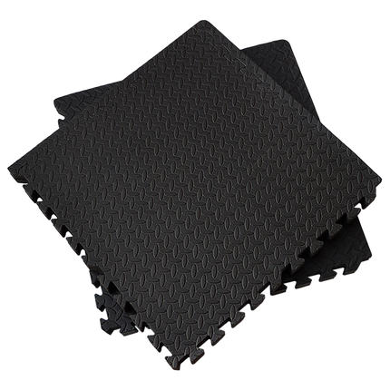 12 Tiles EVA Rubber Foam Gym Mat 60x60cm – 2.5cm Thick Fitness Flooring Set.