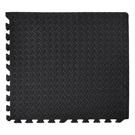 12 Tiles EVA Rubber Foam Gym Mat 60x60cm – 2.5cm Thick Fitness Flooring Set.