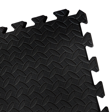 12 Tiles EVA Rubber Foam Gym Mat 60x60cm – 2.5cm Thick Fitness Flooring Set.