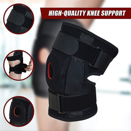 Hinged Knee Brace Support ~ ACL MCL ligament Runner's Knee.
