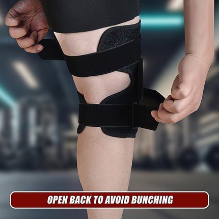 Hinged Knee Brace Support ~ ACL MCL ligament Runner's Knee.
