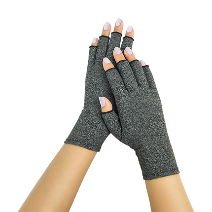 Arthritis Gloves Compression Joint Finger Hand Wrist Support Brace - Large.