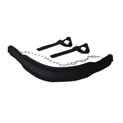Weight Lifting Belt Gym Back Pull Up Chain Dipping Dip Body Building Training.