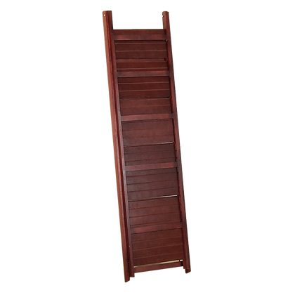 5 Tier Wooden Ladder Shelf Stand Storage Book Shelves Shelving Display Rack.