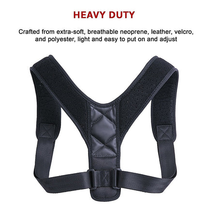 Posture Corrector Clavicle Support Back Straightener Shoulder Brace Strap.