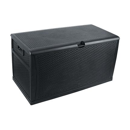 Patio Deck Box Outdoor Storage Plastic Bench Box 450 Litre.