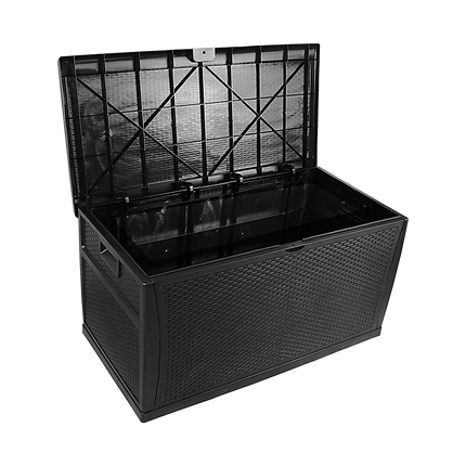 Patio Deck Box Outdoor Storage Plastic Bench Box 450 Litre.