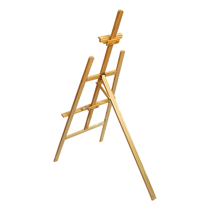 Pine Wood Easel Artist Art Display Painting Shop Tripod Stand Wedding.