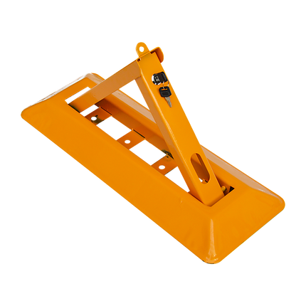 Fold Down Vehicle Security Car Parking Spot Lock Safety Bollard Barrier.