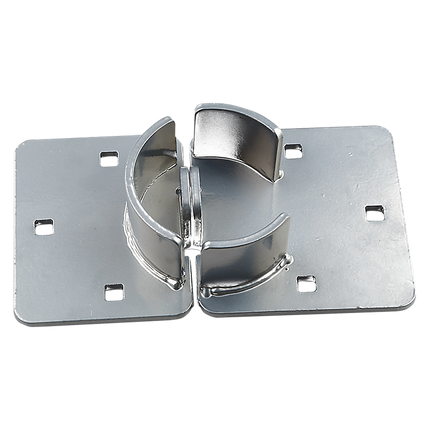 Van Door Lock With Brackets - Heavy Duty Security Vehicle Hasp Padlock.