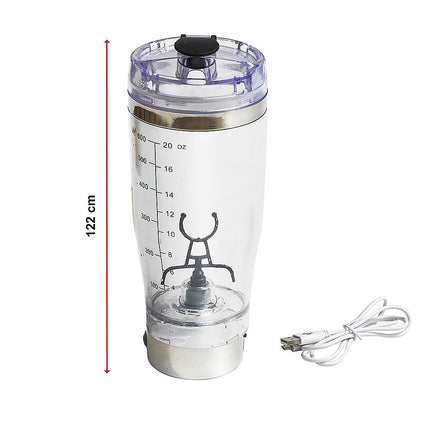 600ml Electric Smart Portable Blender Protein Shaker Bottle Cup.