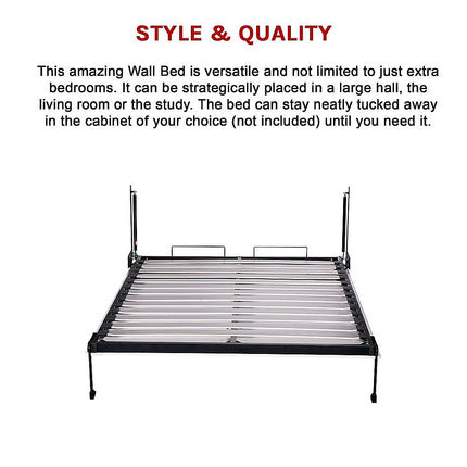 Palermo Double Size Wall Bed Mechanism Hardware Kit Diamond Edition.