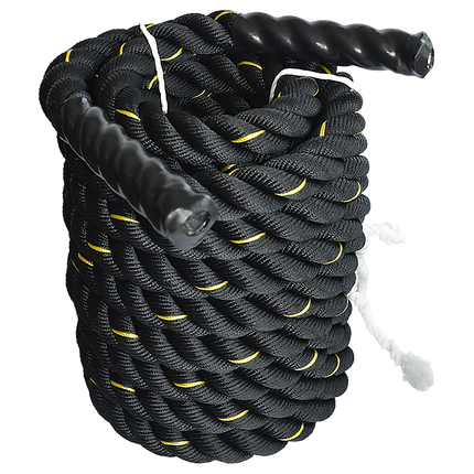 Battle Rope Dia 3.8cm x 9M length Poly Exercise Workout Strength Training.