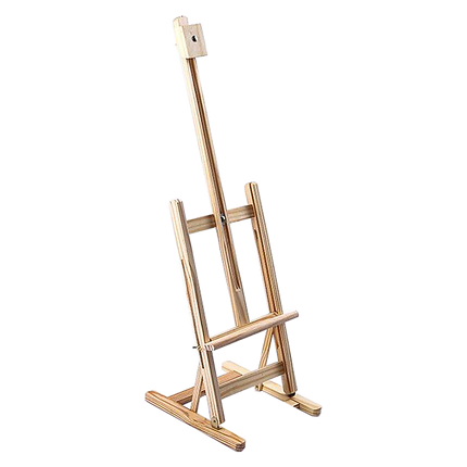 Tabletop Easel Wood Studio H-Frame Artist Art Display Painting Shop Tripod Stand Wedding.