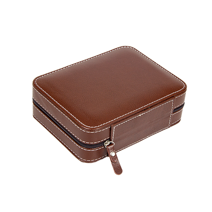 4 Watch Box Display Travel Case PU Leather.