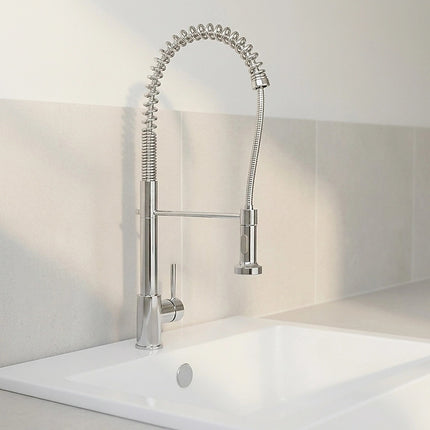 Basin Mixer Pull-Out Kitchen Tap Faucet Laundry Sink.
