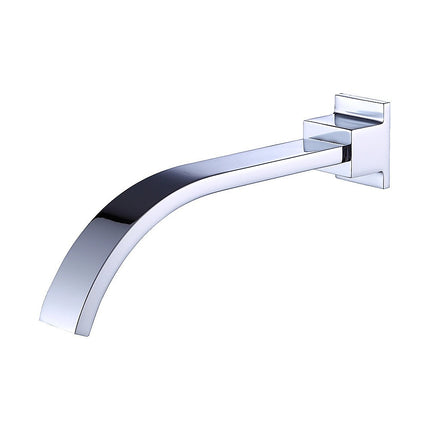 180mm Bath Spout Polished Chrome Finish.
