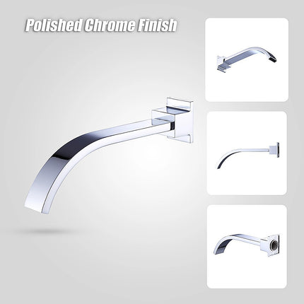 180mm Bath Spout Polished Chrome Finish.