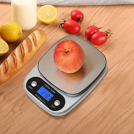 0.1g Digital Kitchen Scale 3kg Rechargeable High Precision Food.