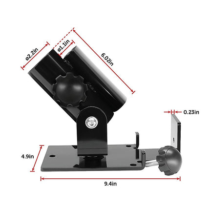 Landmine T Bar Row Platform 360 Degree Swivel for 1 & 2 Inch Bars Olympic.