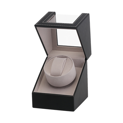 Automatic Watch Winder Display Box Case Motor Rotation Storage PU Leather.