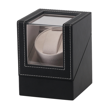 Automatic Watch Winder Display Box Case Motor Rotation Storage PU Leather.