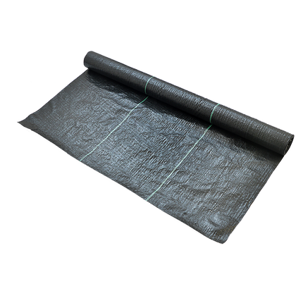 Heavy Duty Weed Control PP Woven Fabric Weed Mat Gardening Plant 1.83m x 30m.
