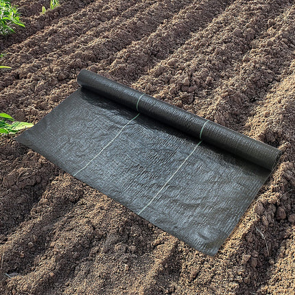 Heavy Duty Weed Control PP Woven Fabric Weed Mat Gardening Plant 1.83m x 30m.