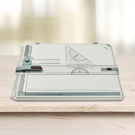 A3 Drawing Board Table with Parallel Motion and Adjustable Angle Drafting.