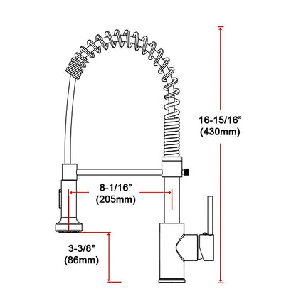 Basin Mixer Tap Faucet w/Extend -Kitchen Laundry Sink.