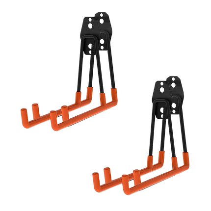 12-Pack Wall Mount Garage Hooks Tool Storage Workshop Organiser Heavy Duty Steel.