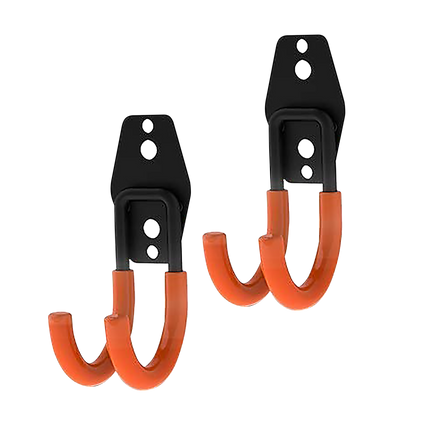 12-Pack Wall Mount Garage Hooks Tool Storage Workshop Organiser Heavy Duty Steel.