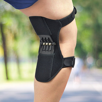 Power Knee Stabiliser Pad with Support Joint Spring Rebound Brace.