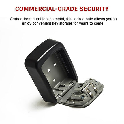 Commercial Grade Lock Wall Mounted Key Safe Storage Lock Box security.