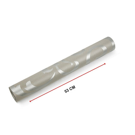 Wallpaper Silver Flower Pattern Non-woven Wall Paper Roll.