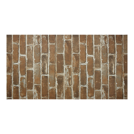 Wallpaper Faux Brick Wall Paper Roll.