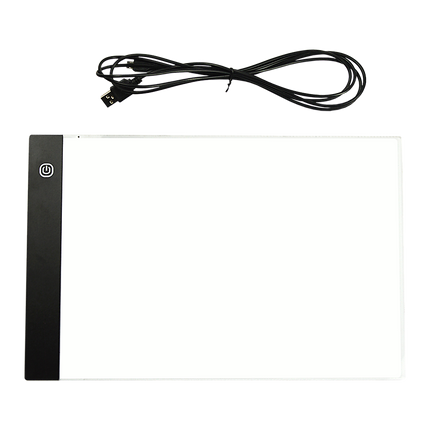 A4 LED Light Box Tracing Board Art Design Stencil Tattoo Copy Drawing Pad.