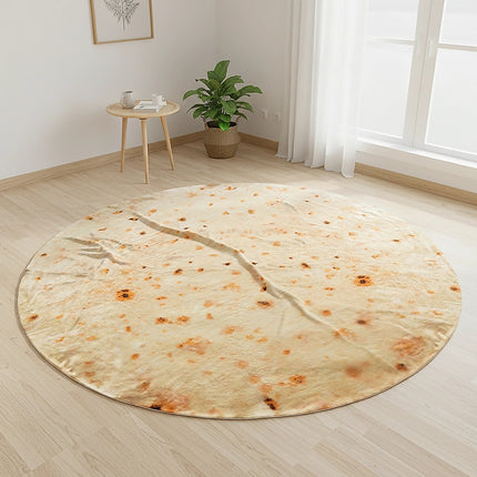 Tortilla Blanket Burrito 180cm Blanket Throw Rug.